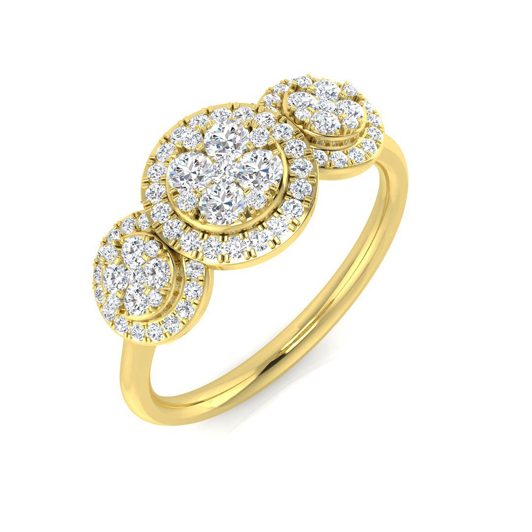 SL8431 — Ring - 9k Yellow Gold