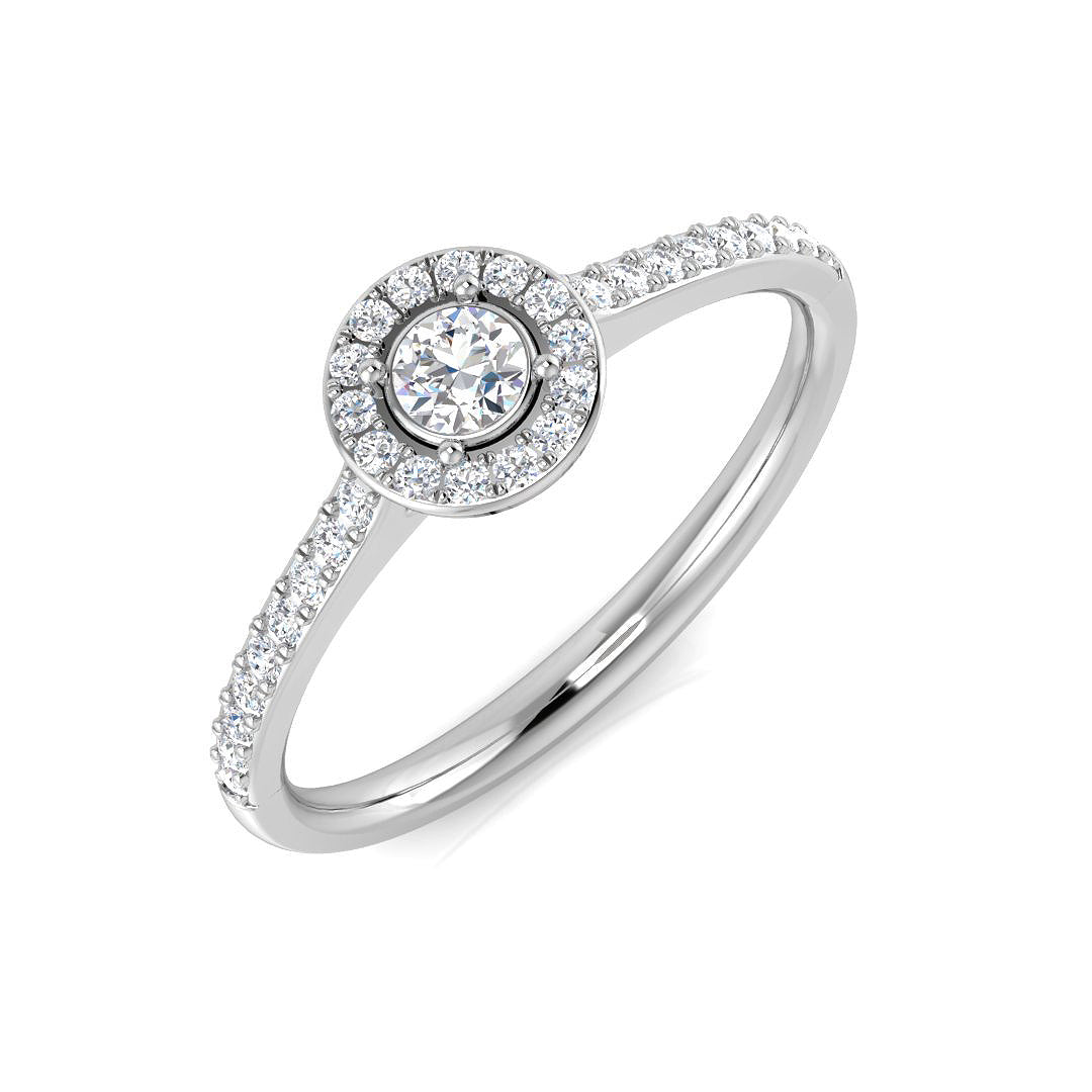 SL8447 — Ring - 9k White Gold
