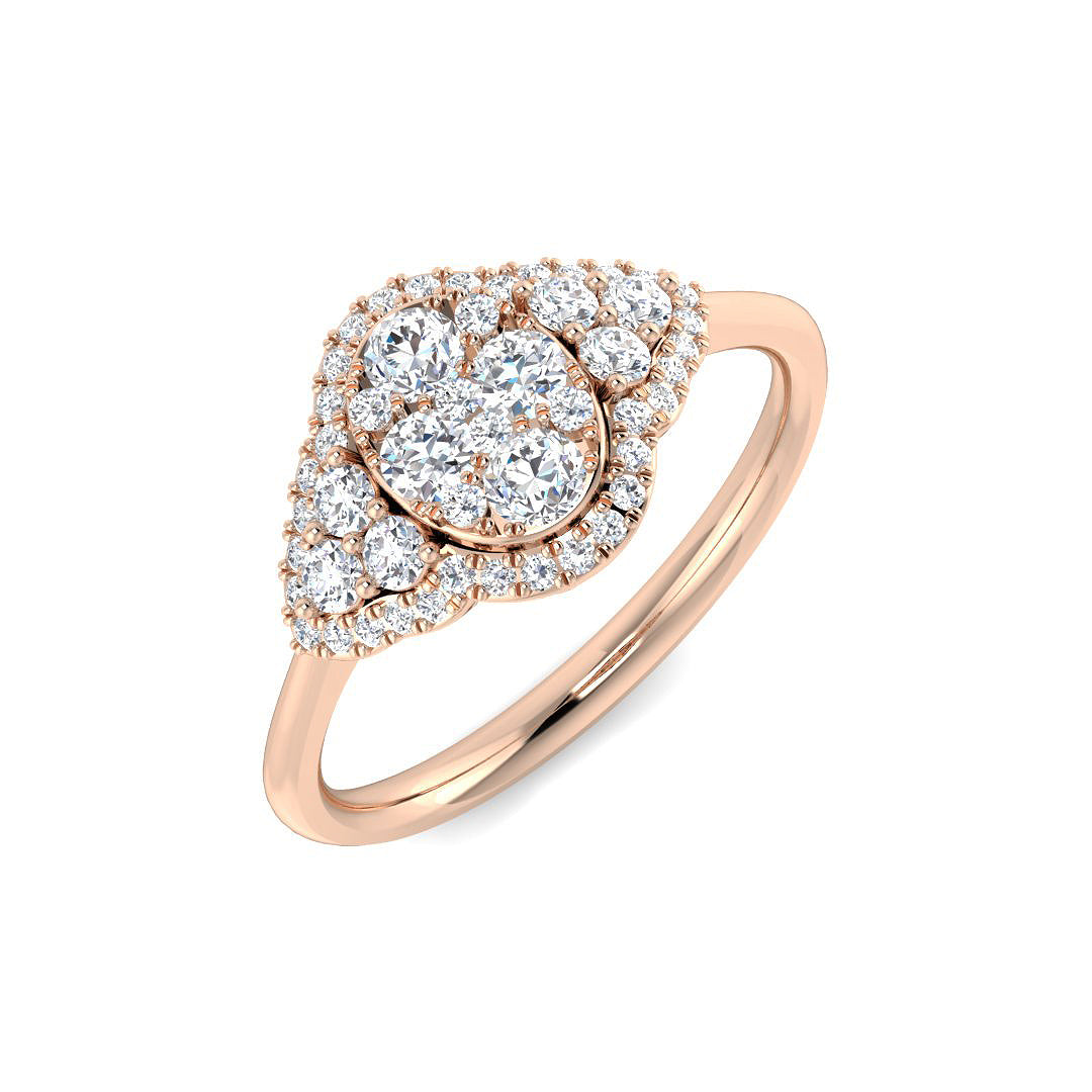 SL8466 — Ring - 9k Rose Gold