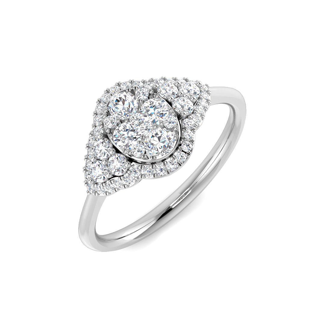 SL8466 — Ring - 9k White Gold