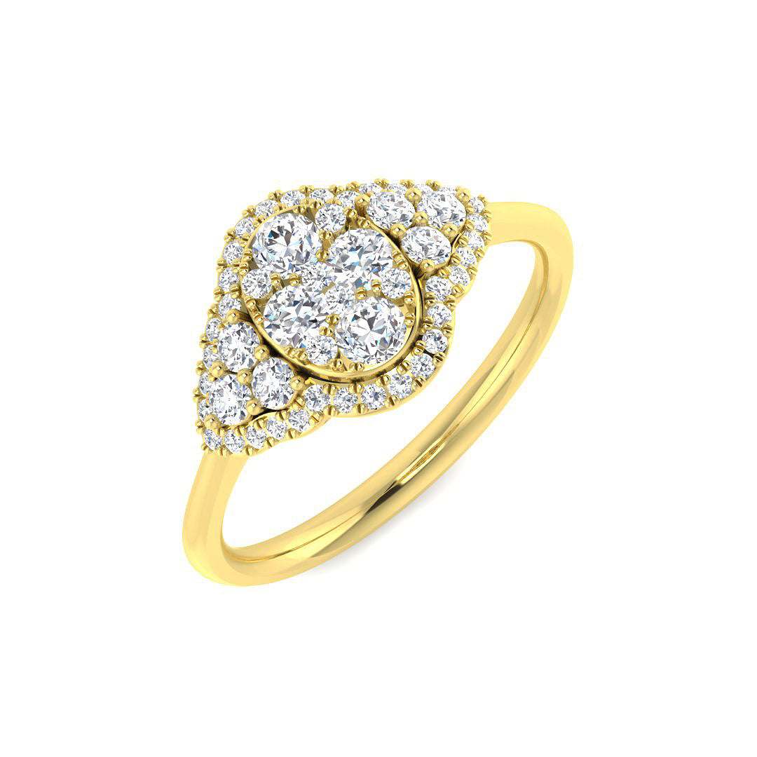 SL8466 — Ring - 9k Yellow Gold
