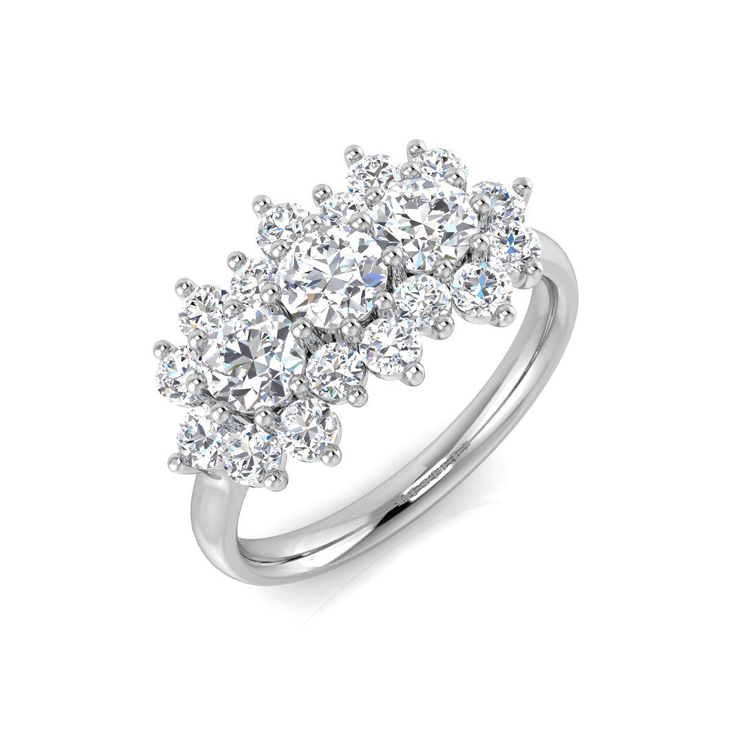 SL8477 — Ring - 9k White Gold