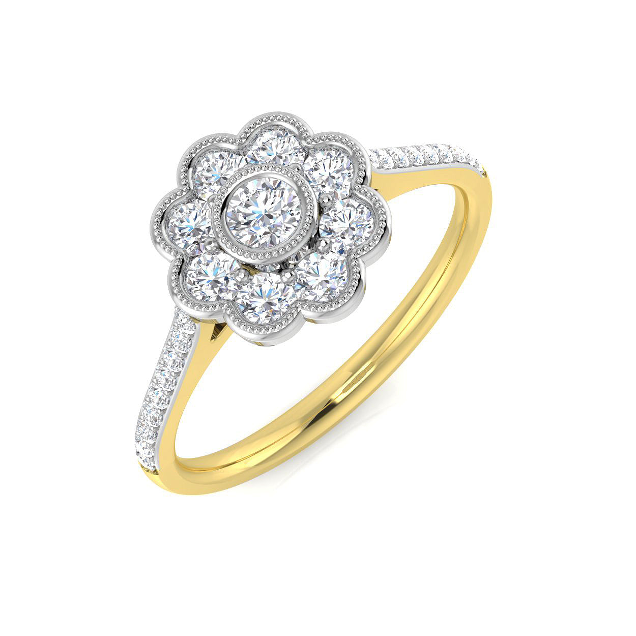 SL8482 — Ring - 9k Yellow Gold