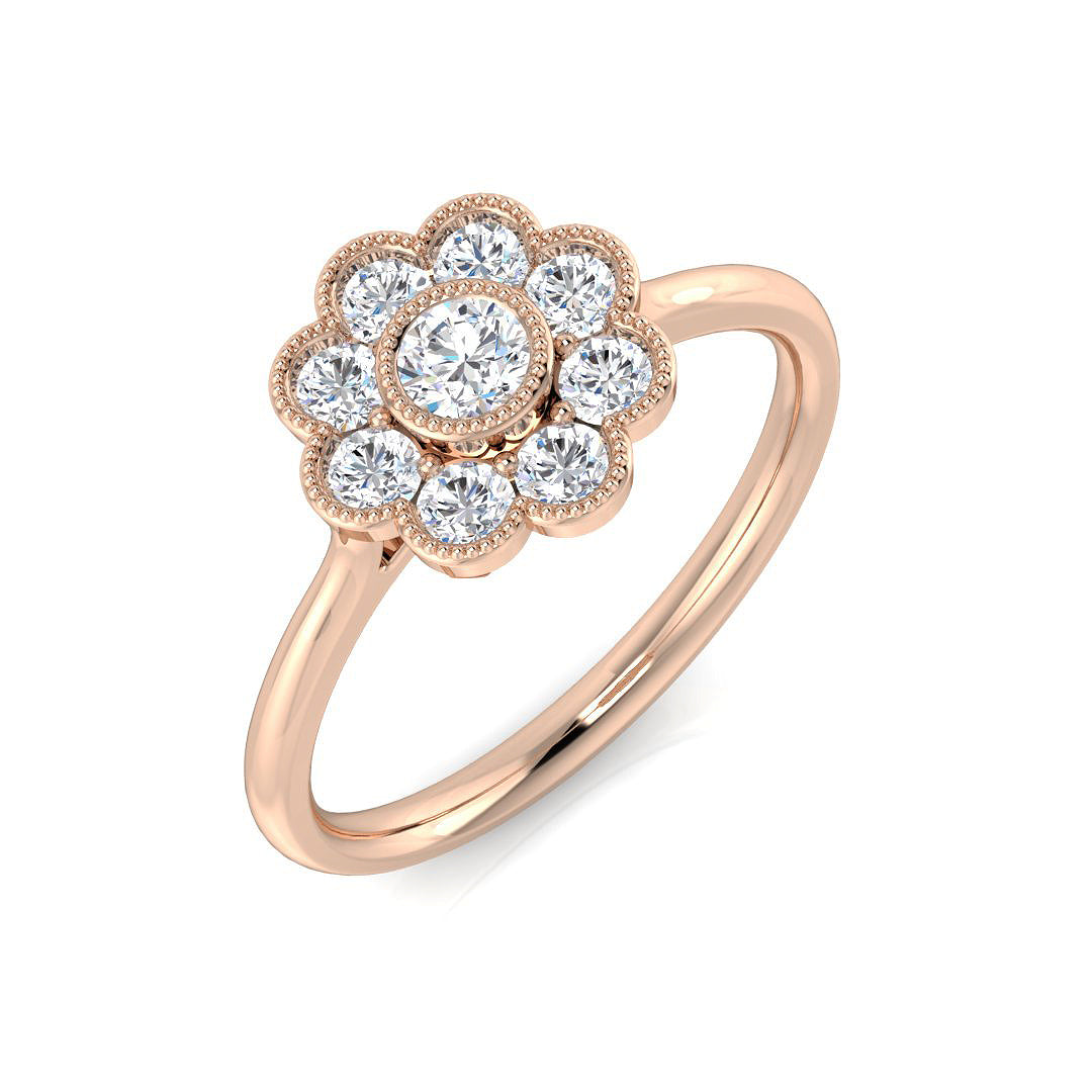 SL8483 — Ring - 9k Rose Gold