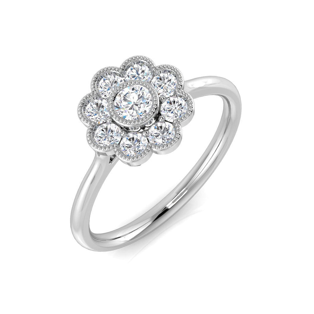 SL8483 — Ring - 9k White Gold