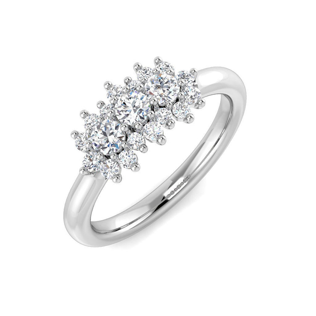 SL8489 — Ring - 18k White Gold