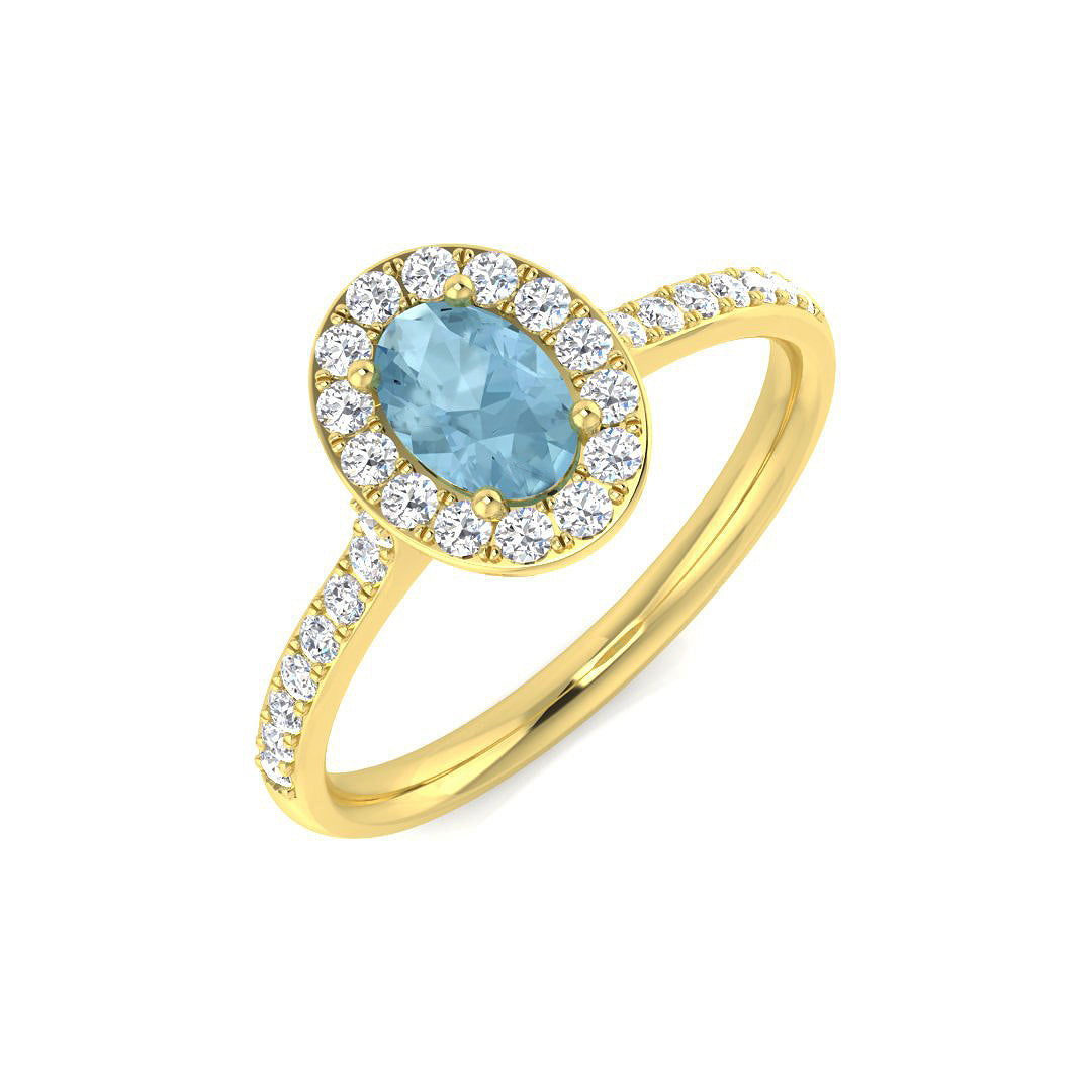 SL8492 — Ring - 9k Yellow Gold