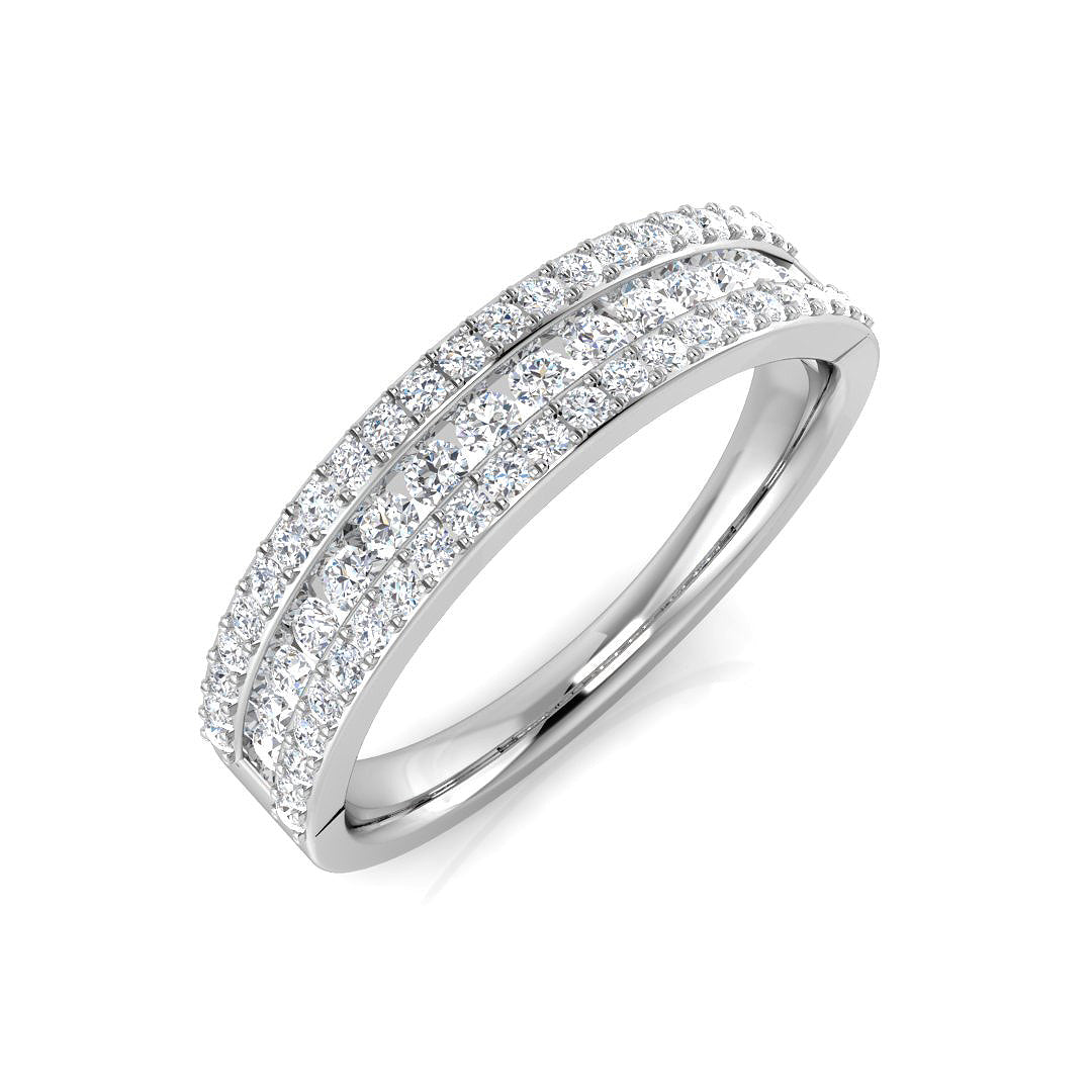 SL8496 — Ring - 9k White Gold