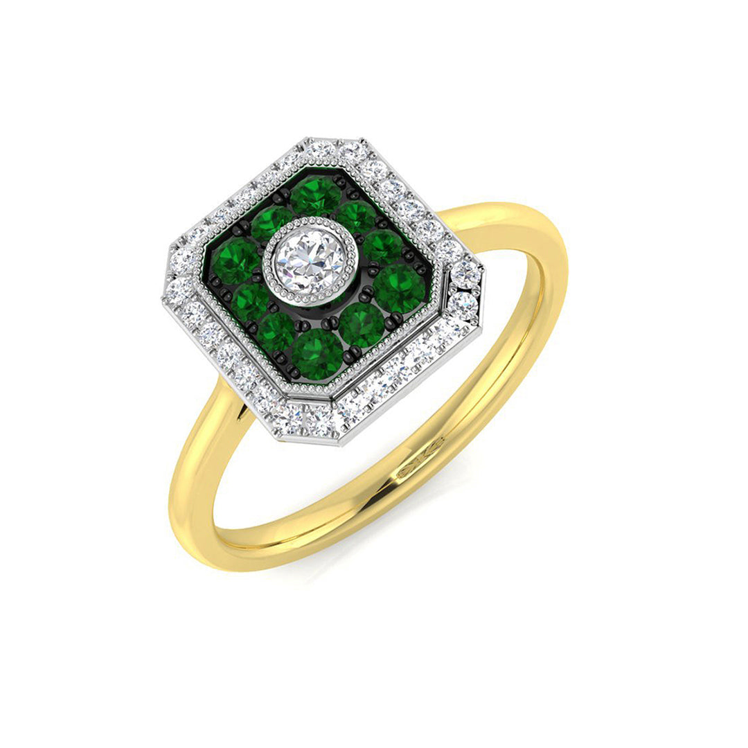 SL8503 — Ring - 9k Two Tone