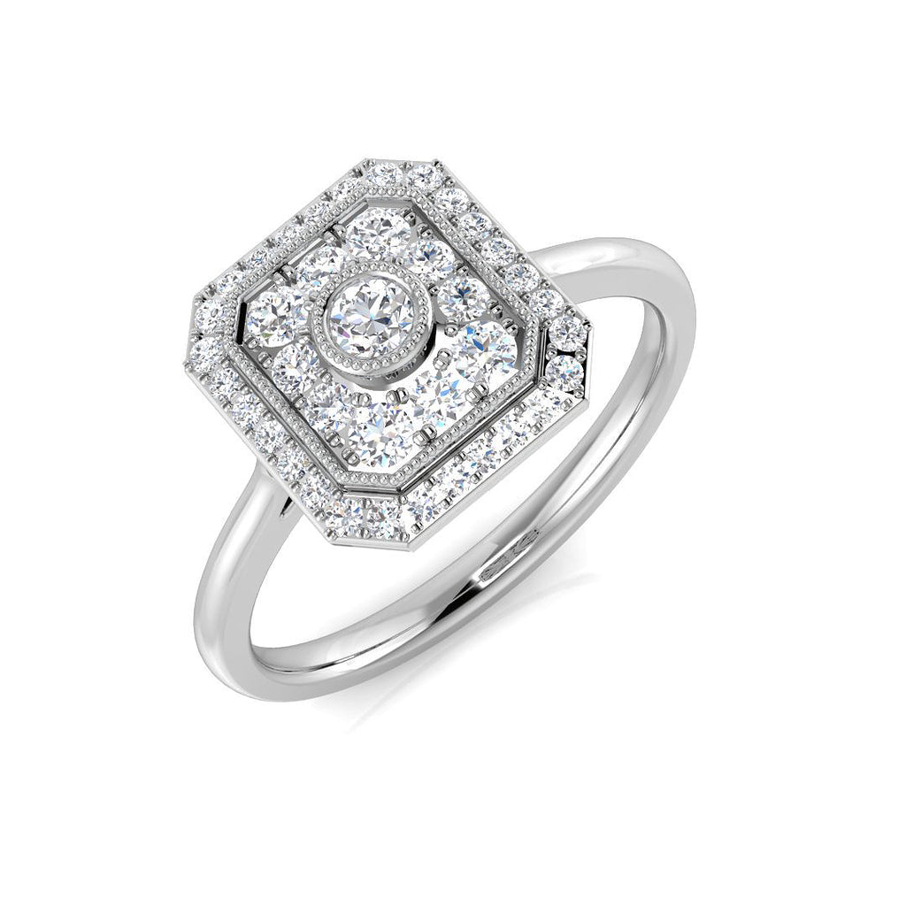 SL8503 — Ring - 9k White Gold