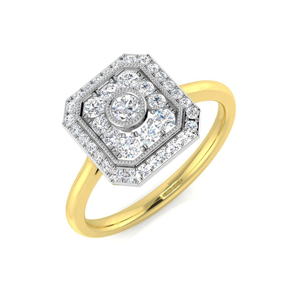 SL8503 — Ring - 9k Yellow Gold