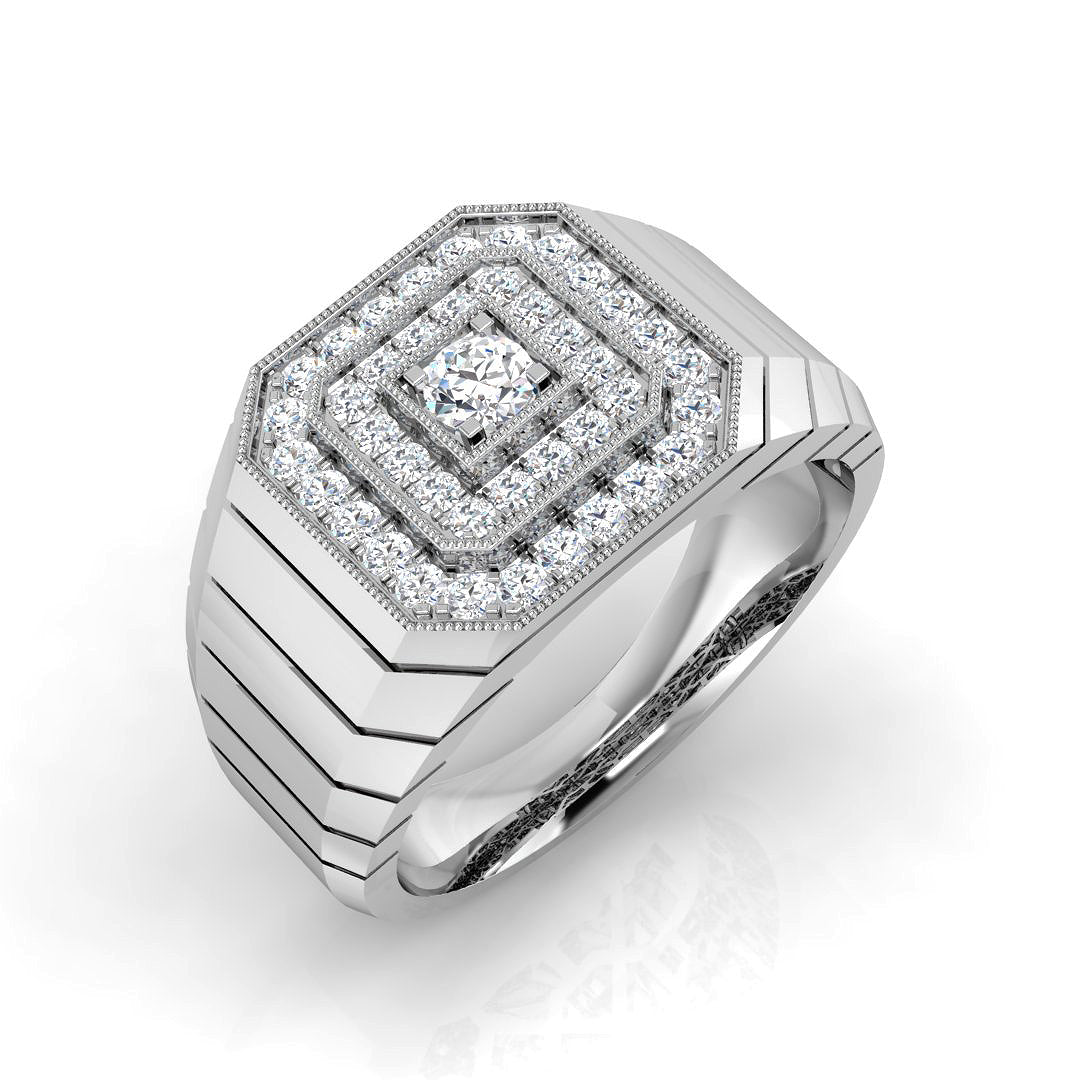SL8507 — Ring - 9k White Gold