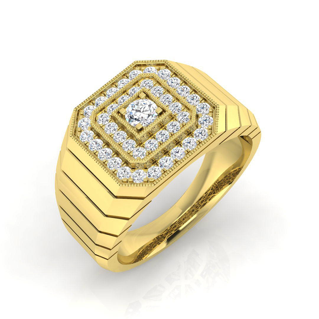 SL8507 — Ring - 9k Yellow Gold