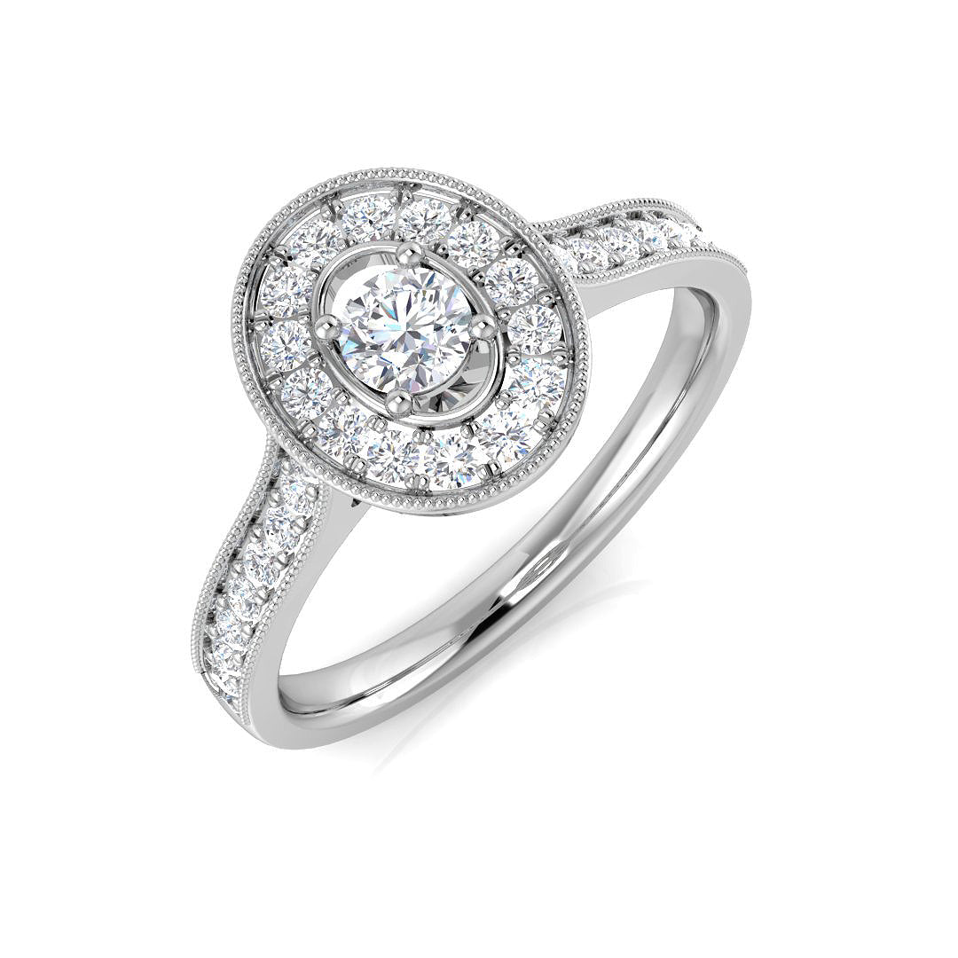 SL8508 — Ring - 9k White Gold