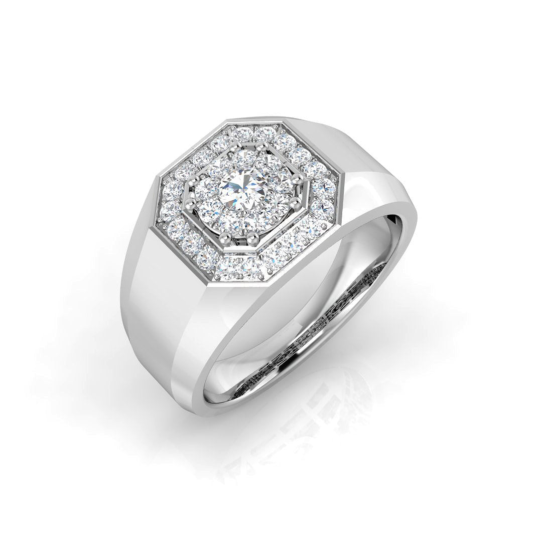SL8510 — Ring - 9k White Gold