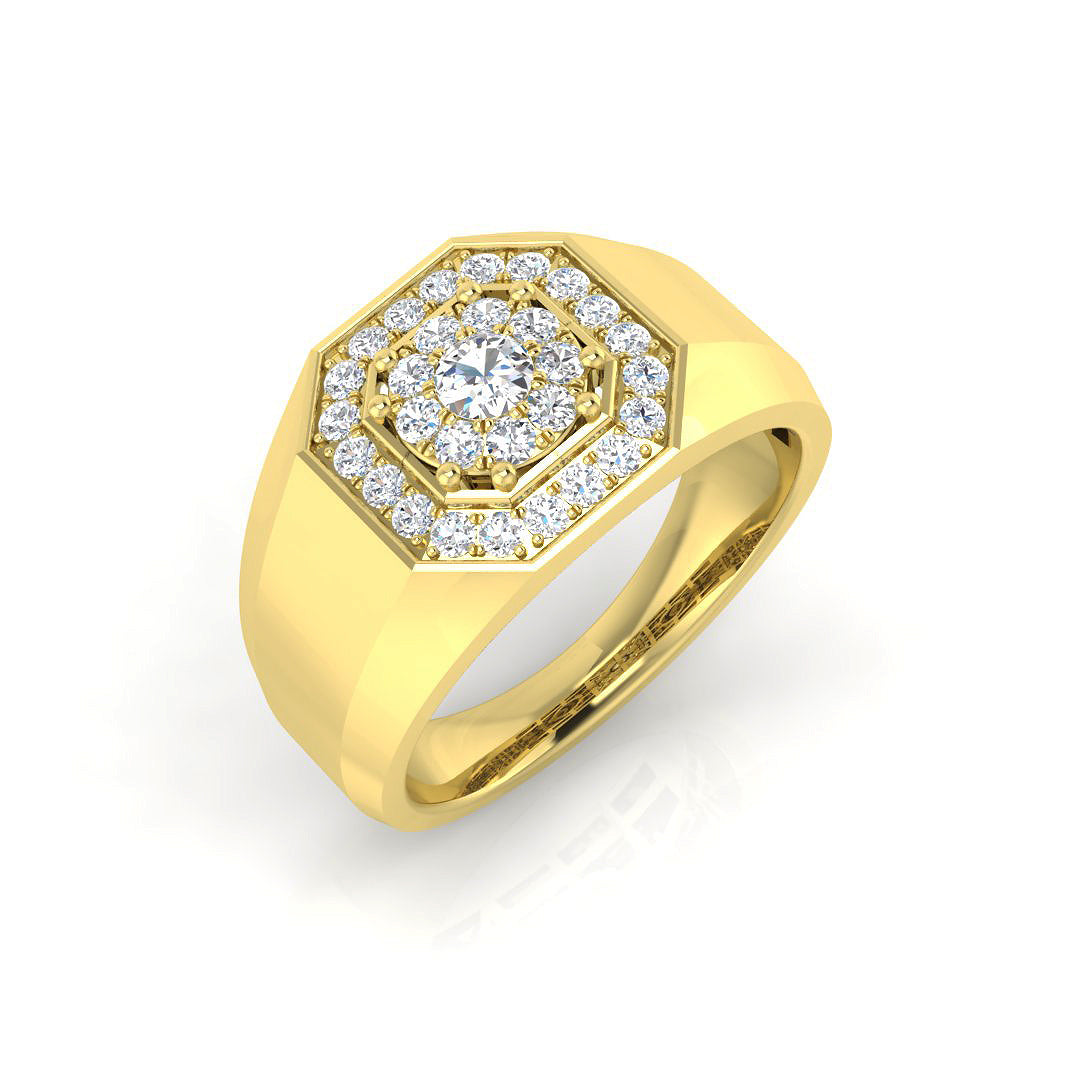 SL8510 — Ring - 9k Yellow Gold