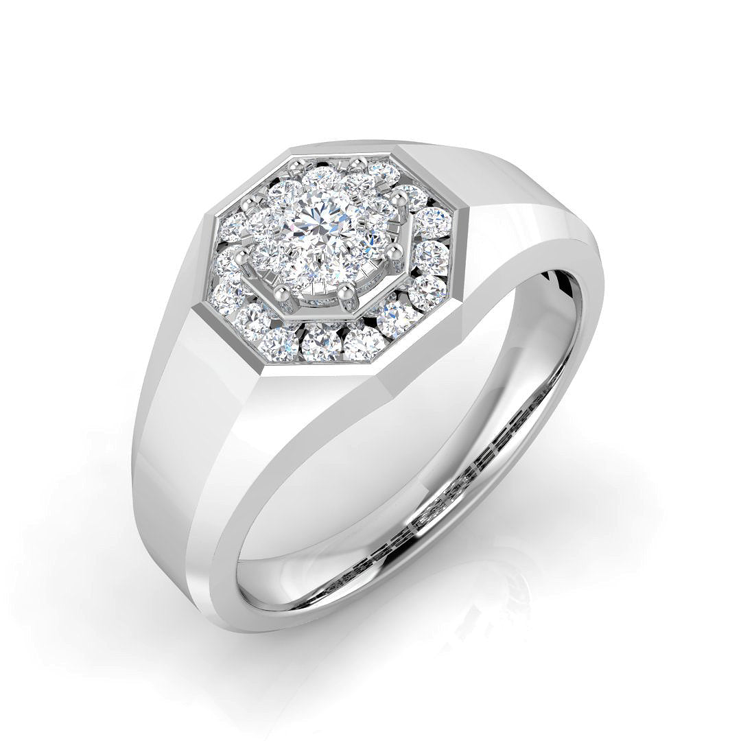 SL8511 — Ring - 9k White Gold