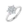 SL8523 — Ring - 18 KT White Gold