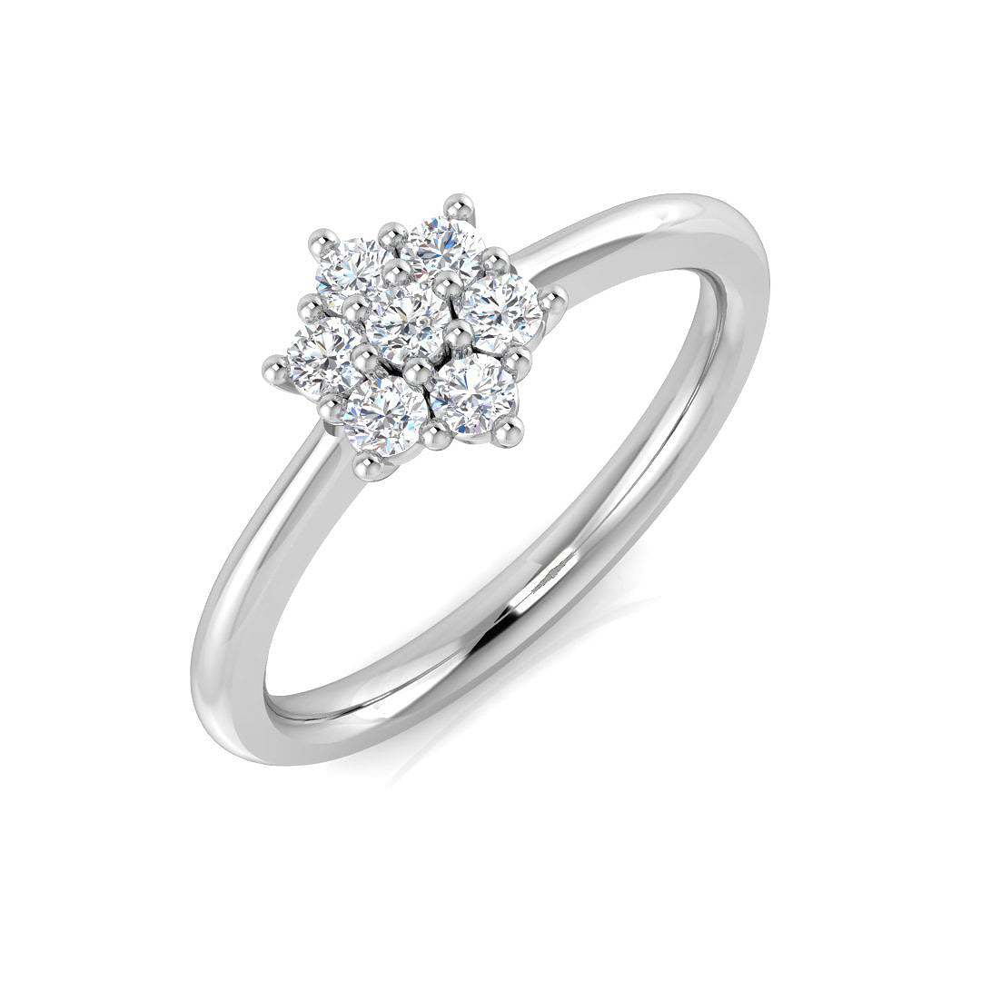 SL8524 — Ring - 18k White Gold