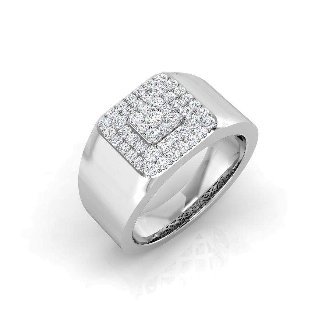 SL8541 — Ring - 9k White Gold