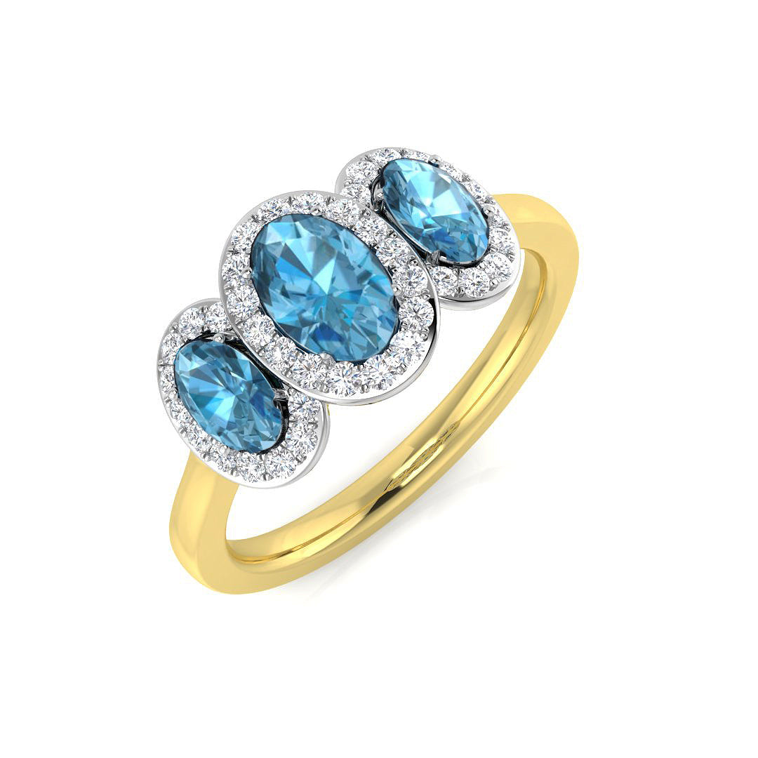 SL8548 — Ring - 9k Two Tone