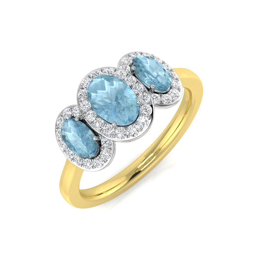 SL8548 — Ring - 18k Two Tone