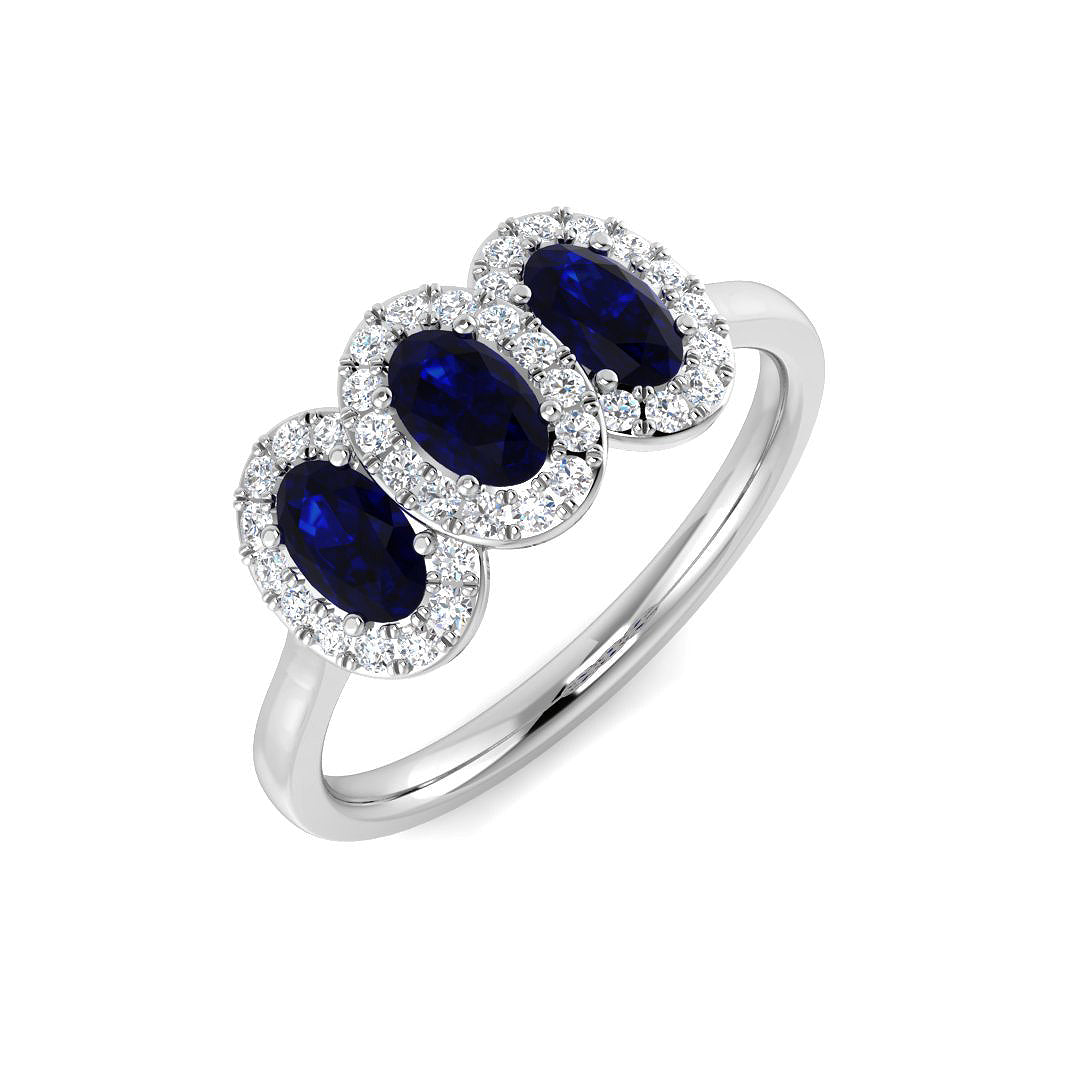 SL8550 — Ring - 9k White Gold