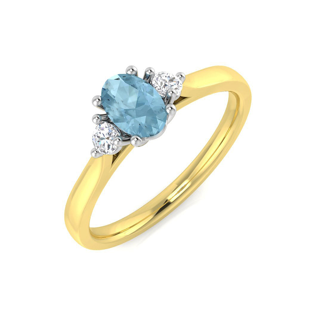 SL8557 — Ring - 9k Yellow Gold