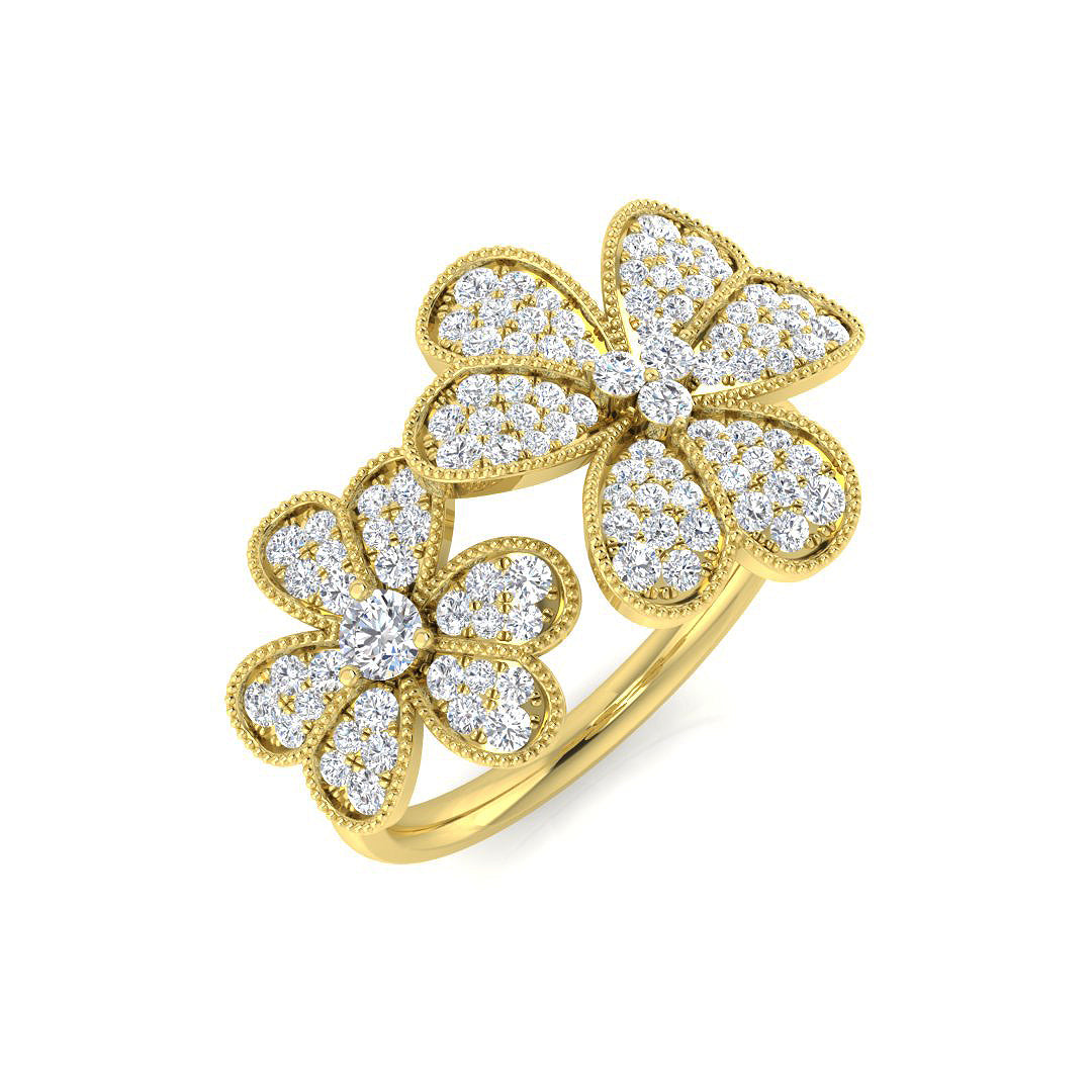 SL8570 — Ring - 9k Yellow Gold