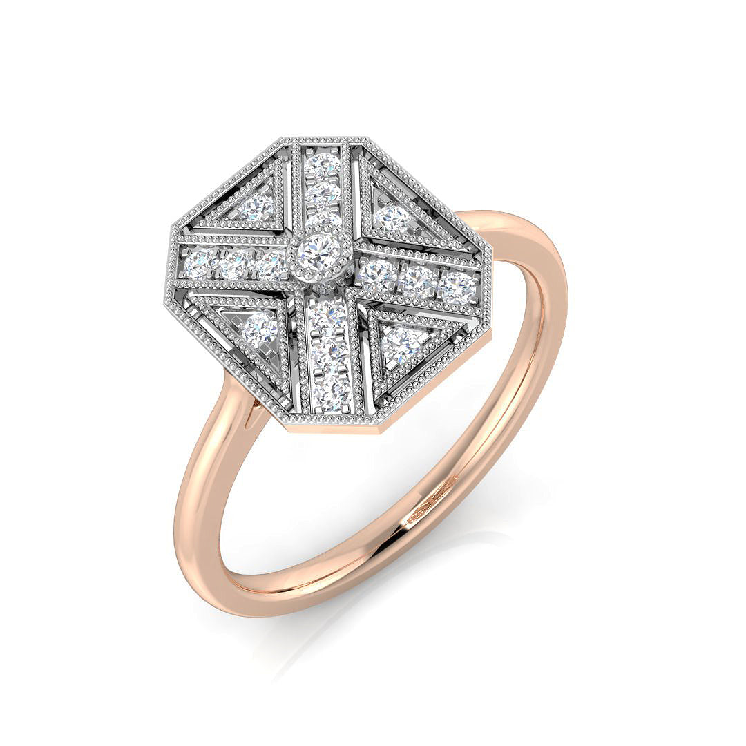 SL8573 — Ring - 9k Rose Gold