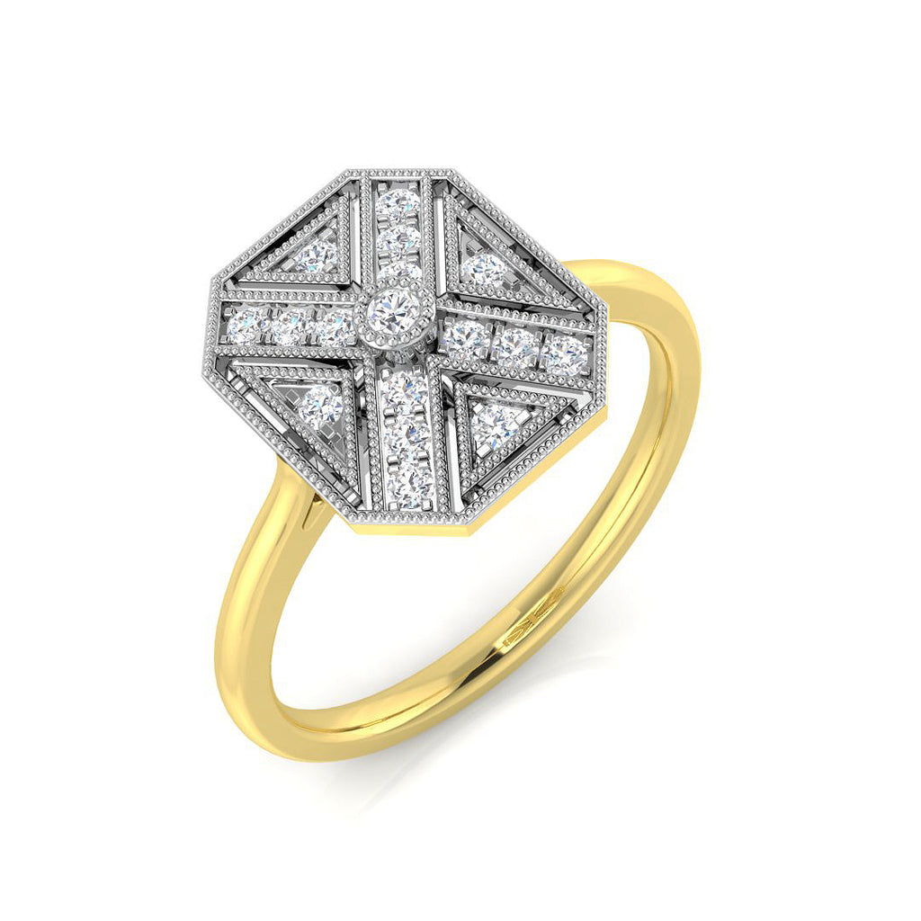 SL8573 — Ring - 9k Yellow Gold