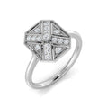 SL8573 — Ring - 9k White Gold