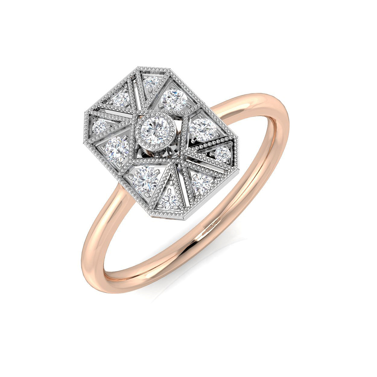 SL8574 — Ring - 9k Rose Gold