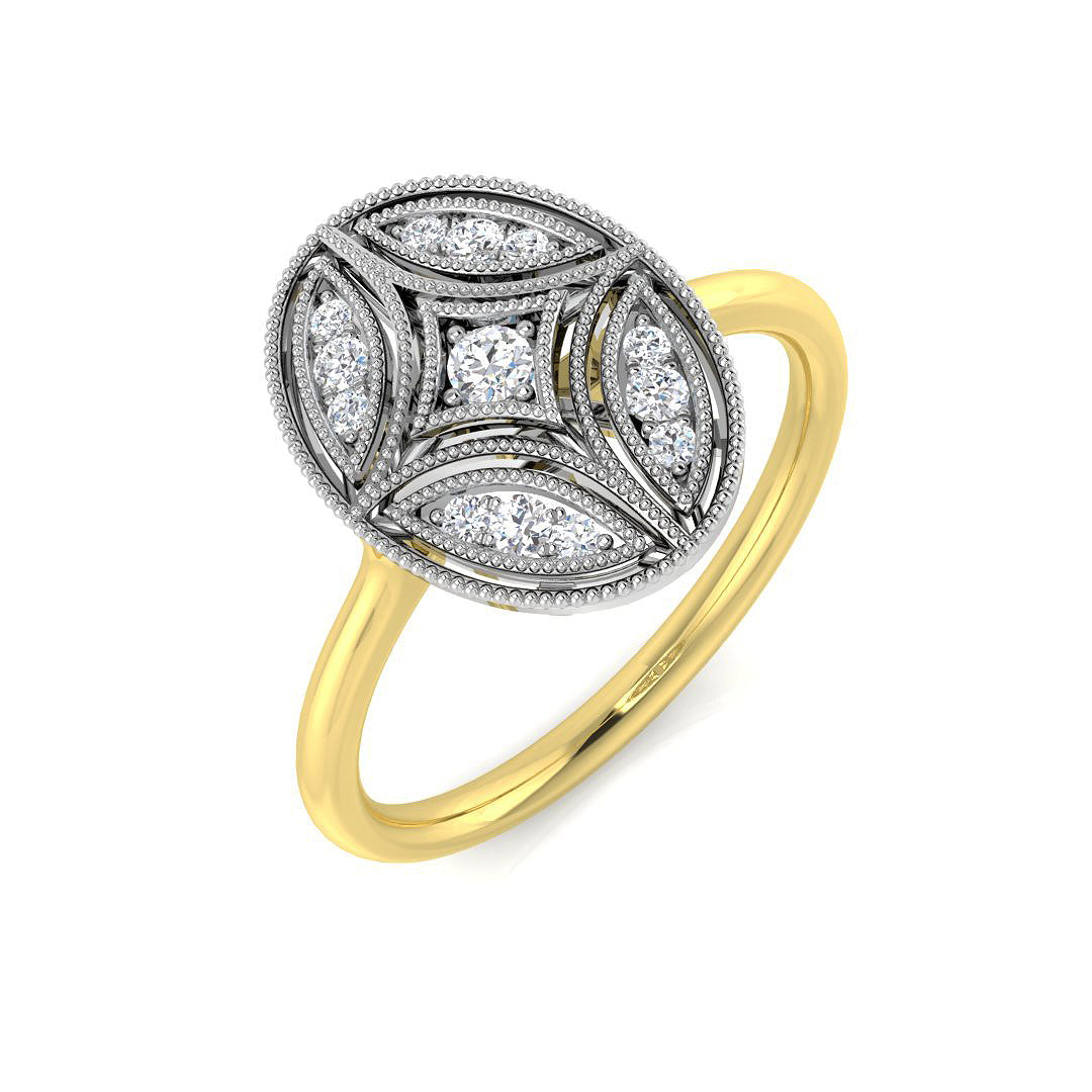 SL8581 — Ring - 9k Yellow Gold