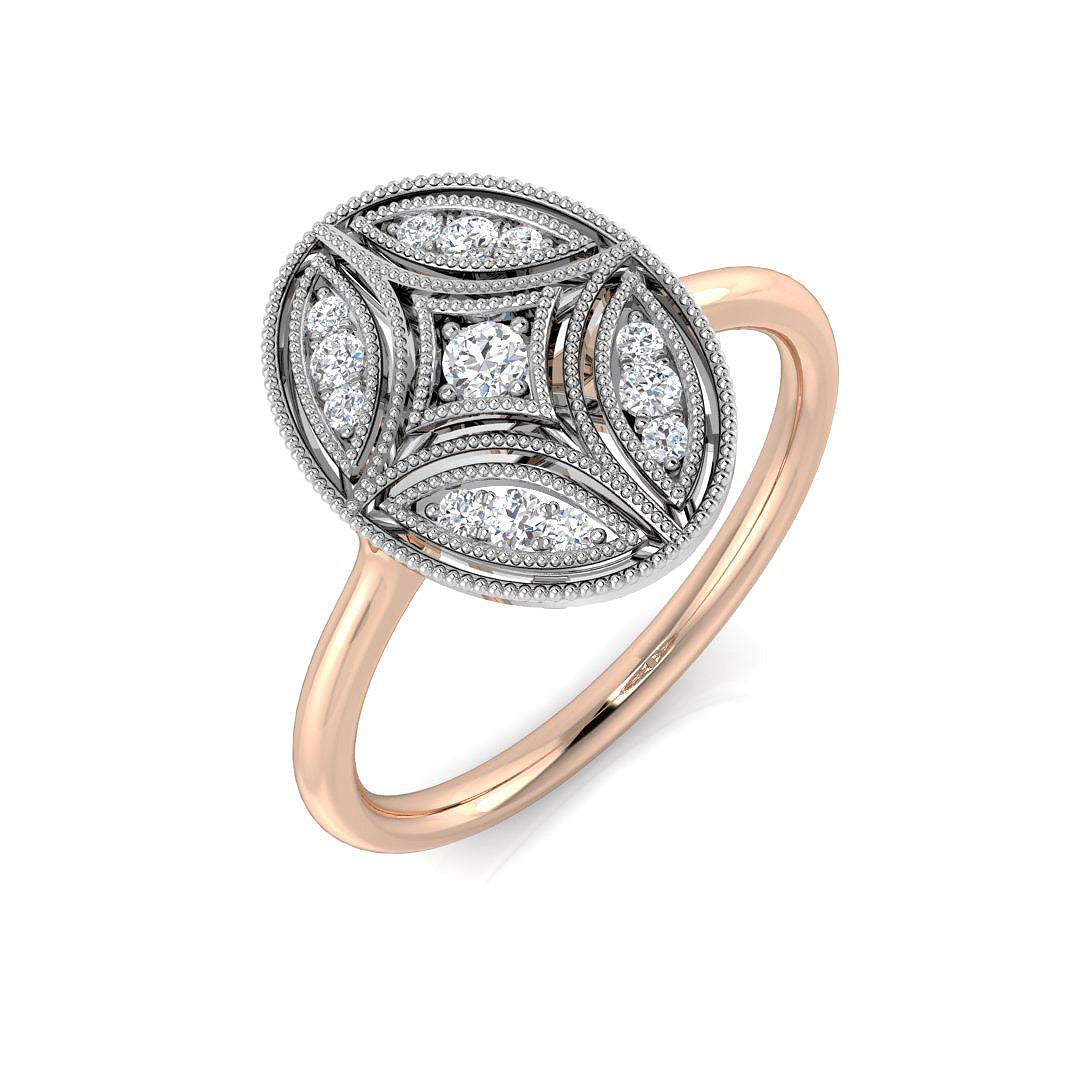 SL8581 — Ring - 9k Rose Gold