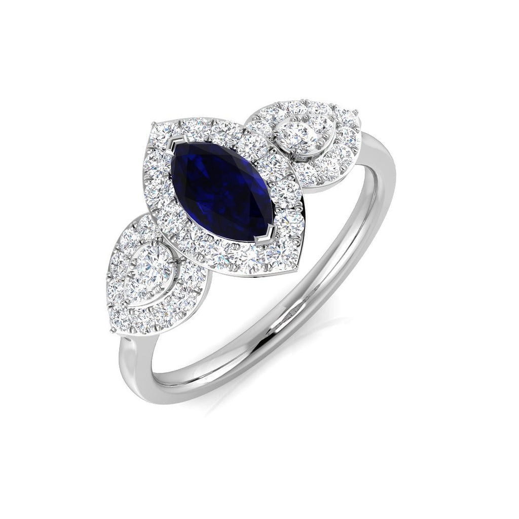 SL8582 — Ring - 9k White Gold
