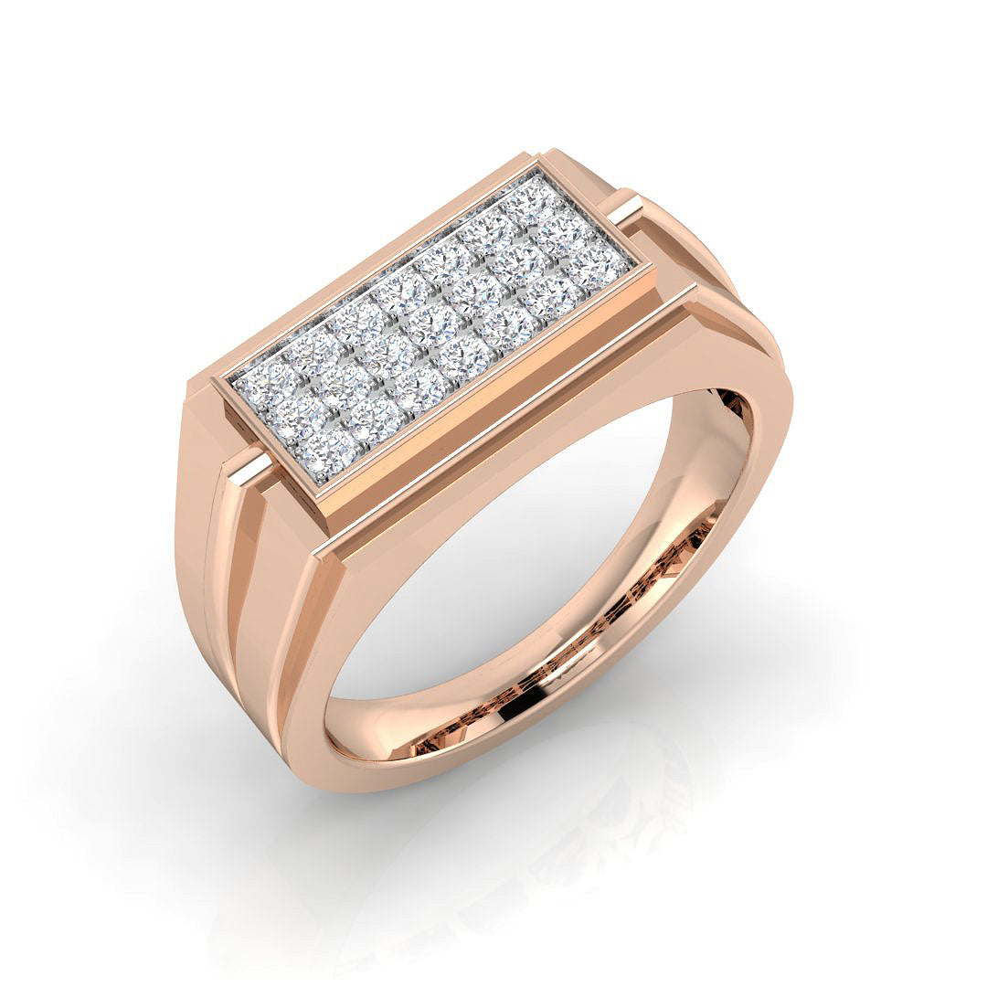 SL8586 — Ring - 9k Rose Gold