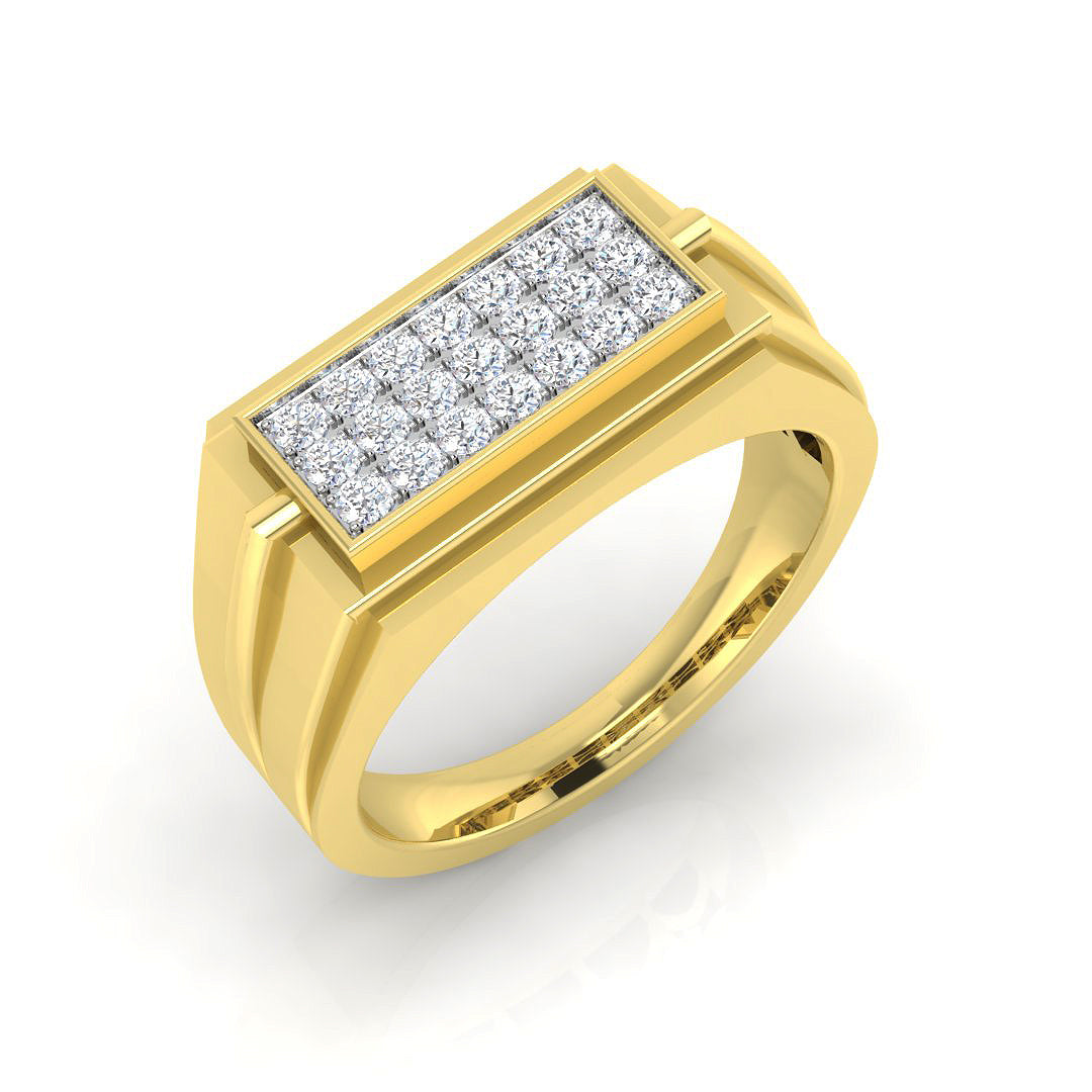 SL8586 — Ring - 9k Yellow Gold