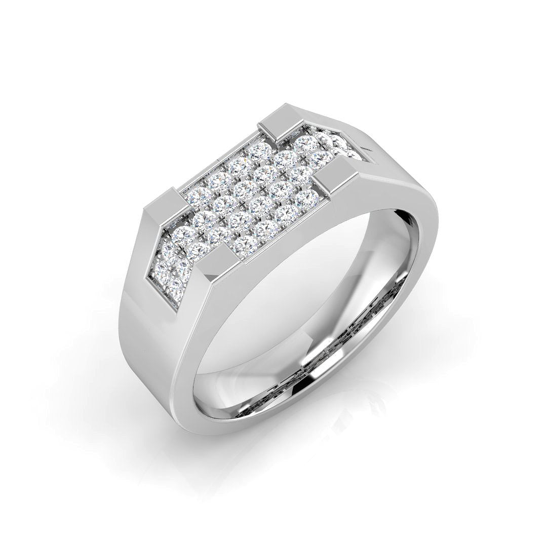 SL8587 — Ring - 9k White Gold