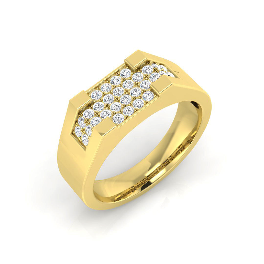SL8587 — Ring - 9k Yellow Gold