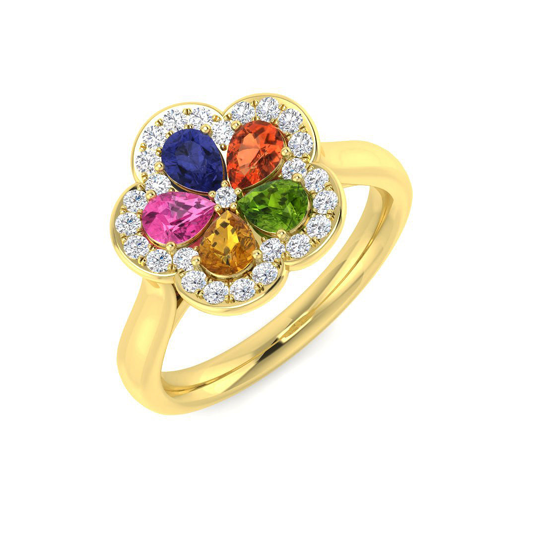 SL8606A — Ring - 9k Yellow Gold