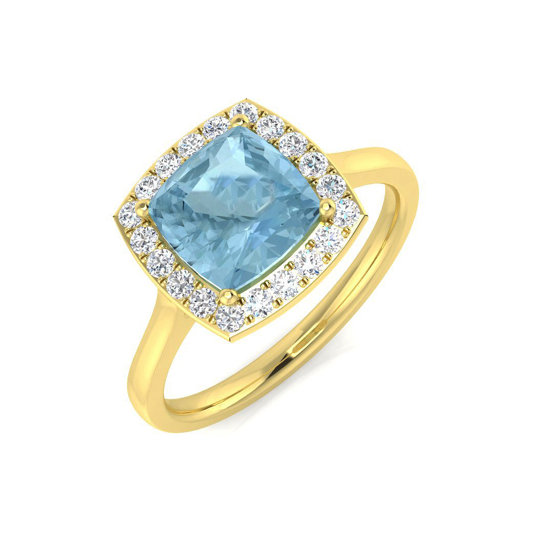 SL8609 — Ring - 9k Yellow Gold