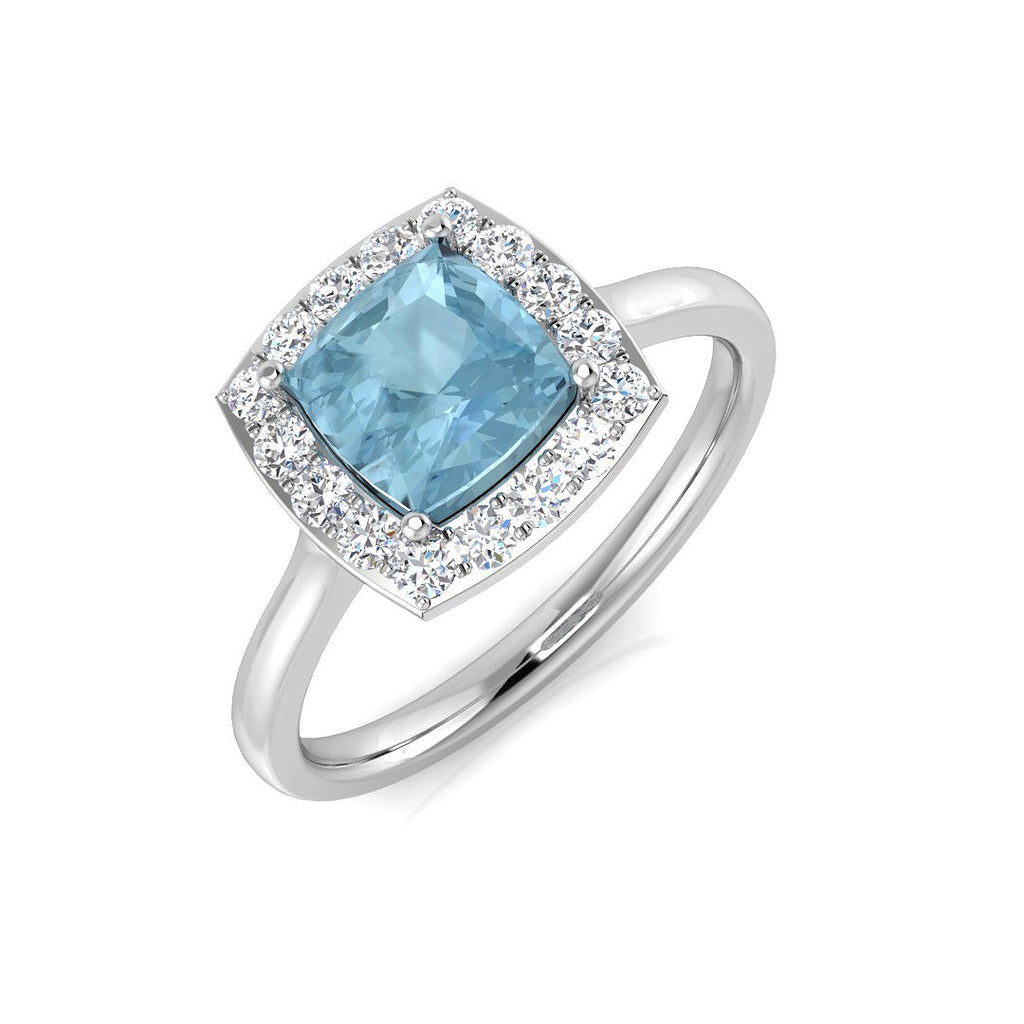 SL8610 — Ring - 9k White Gold
