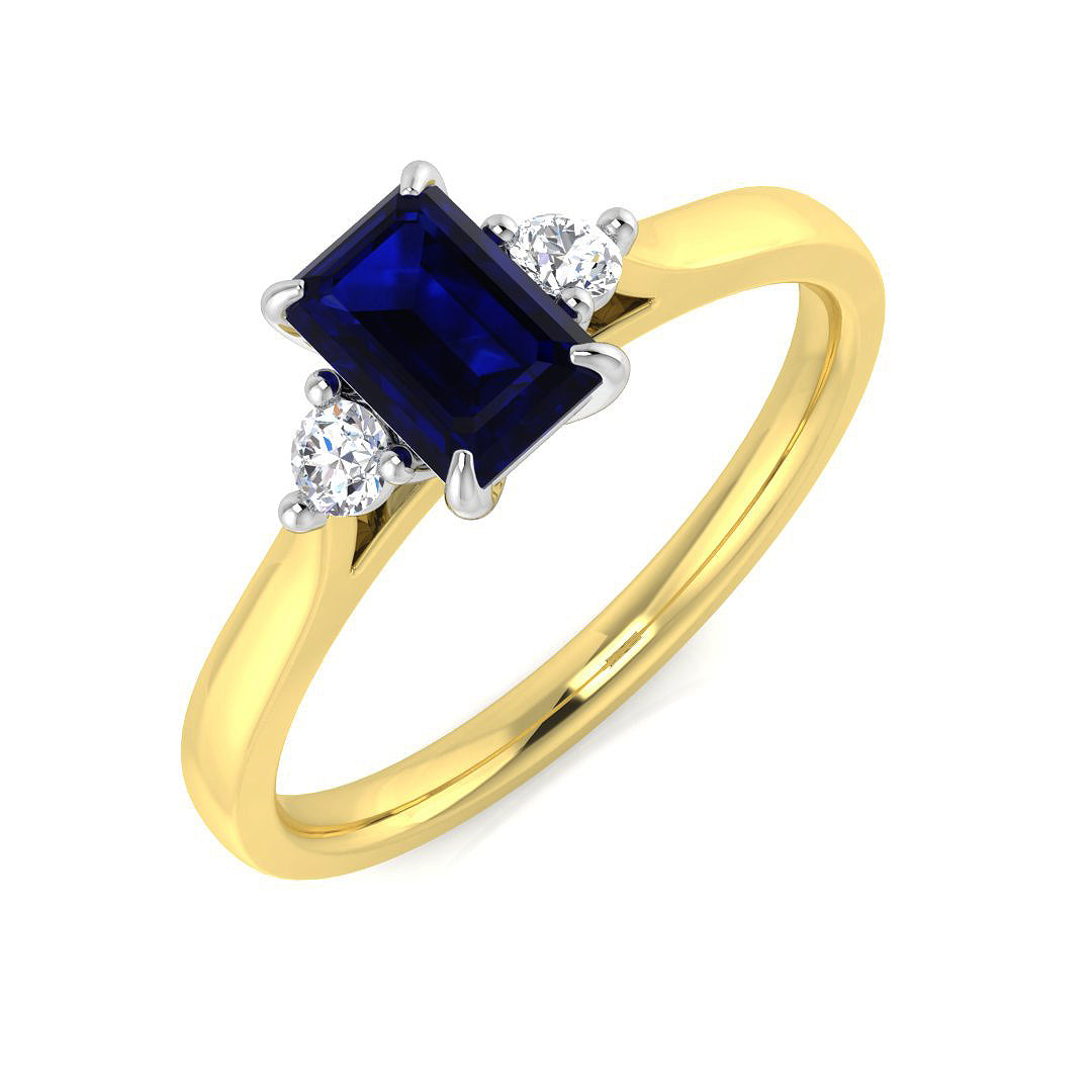 SL8618 — Ring - 18 KT Two Tone