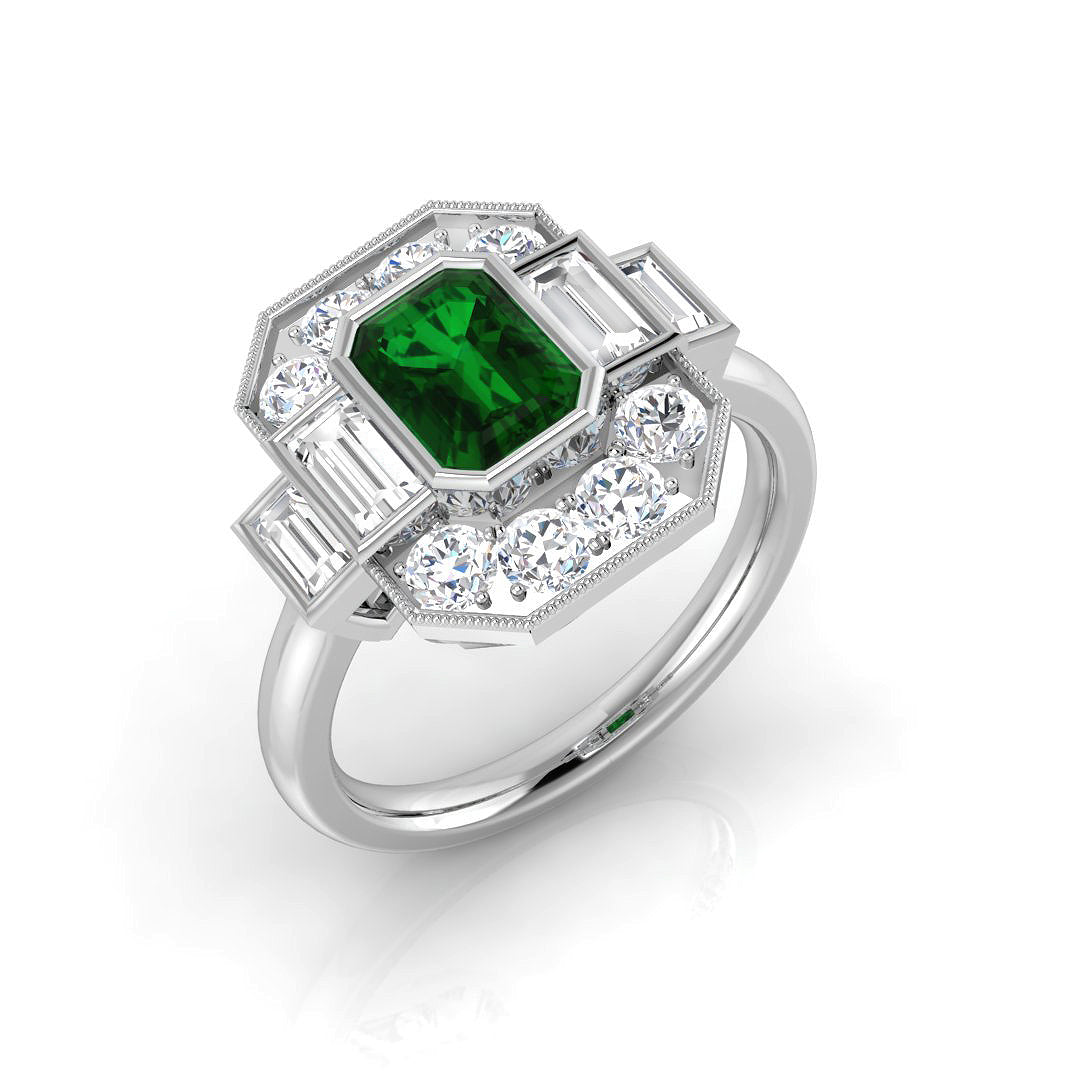 SL8624 — Ring - 9k White Gold