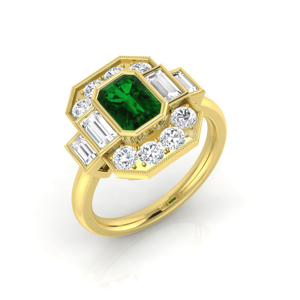 SL8624 — Ring - 9k Yellow Gold