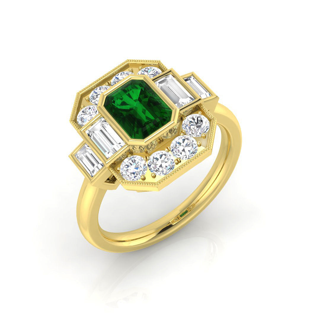 SL8624 — Ring - 9k Yellow Gold