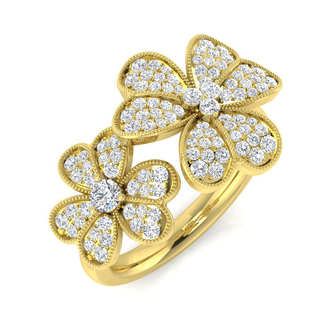 SL8647 — Ring - 9k Yellow Gold