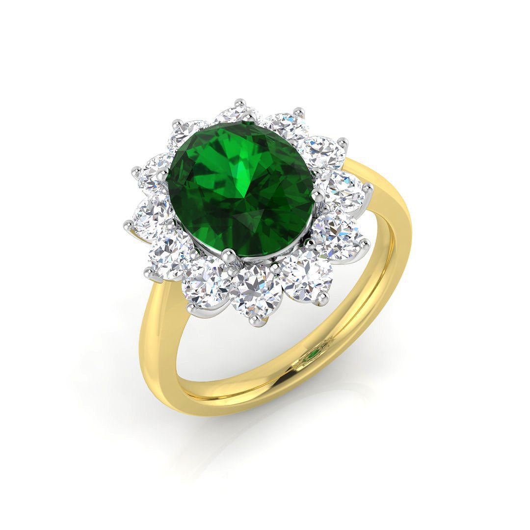 SL8658 — Ring - 18k Two Tone