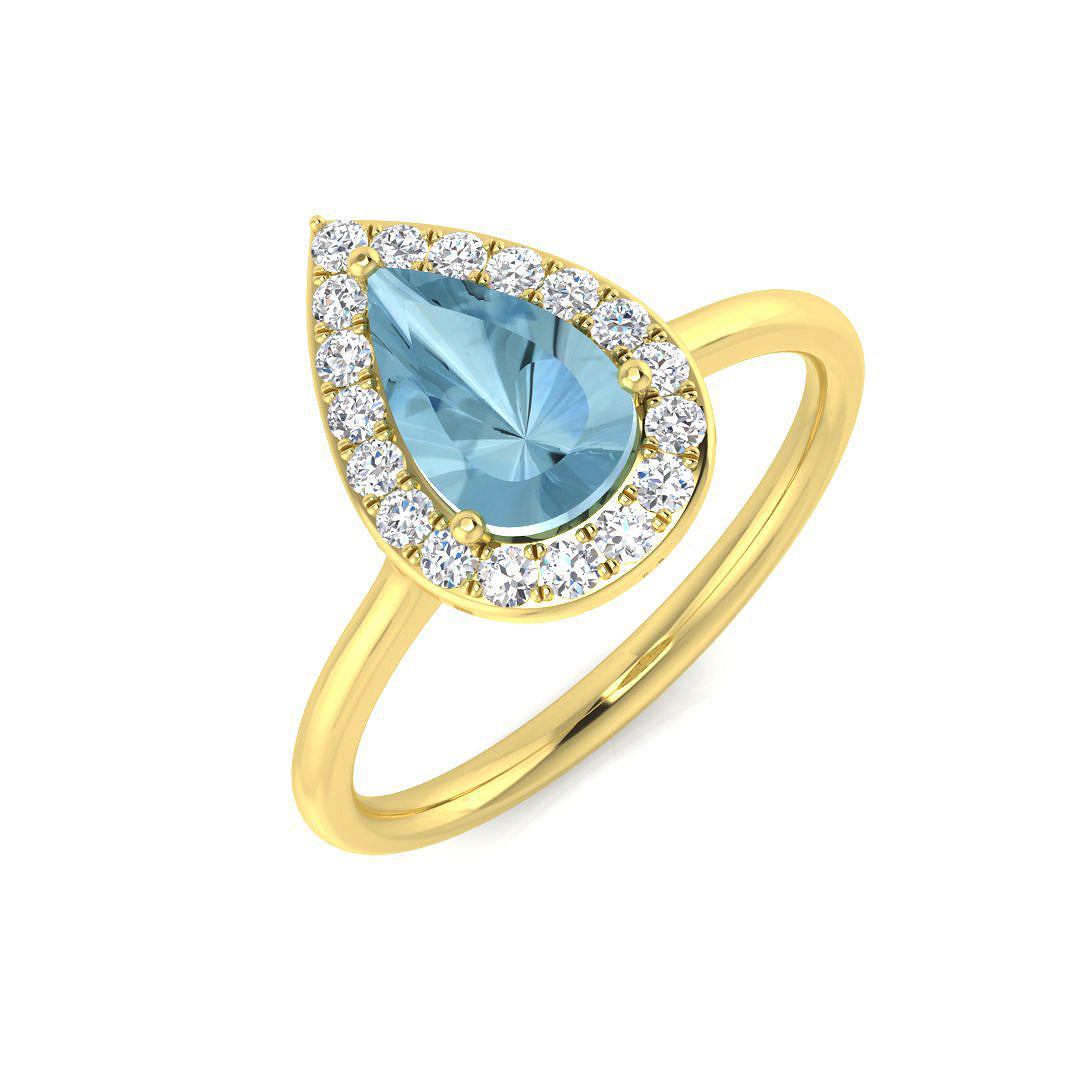 SL8680 — Ring - 9k Yellow Gold
